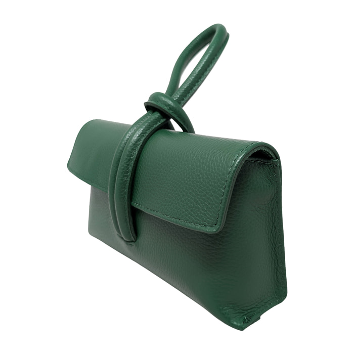 Borsetta Pochette in Vera Pelle Made in Italy