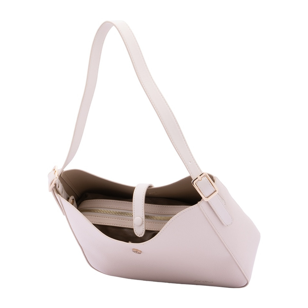 Borsa a tracolla da donna - Modello False - Ecopelle - 24.0 x 27.0 x 9.0 cm