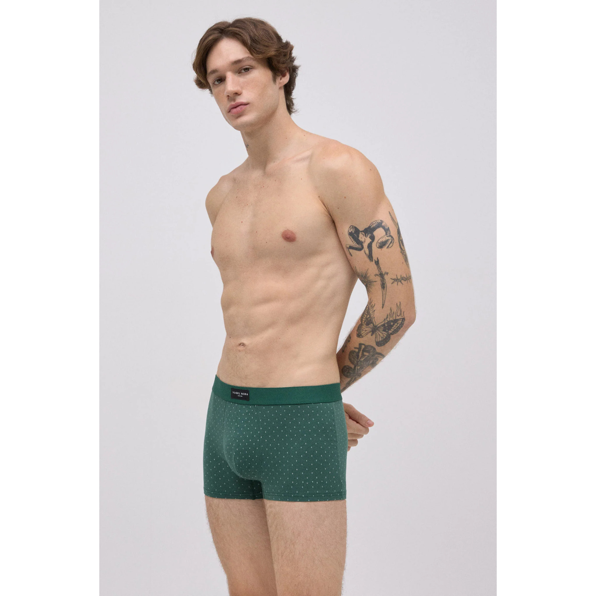 Confezione da 2 boxer stampati minimali