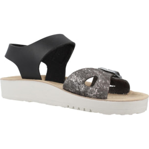 Sandalias Niña de la marca GEOX  modelo J SANDAL COSTAREI GI NEGRO