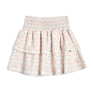 Falda Escalonada Estampado Floral