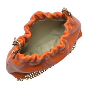 Borsa a spalla Anna Luchini Arancio