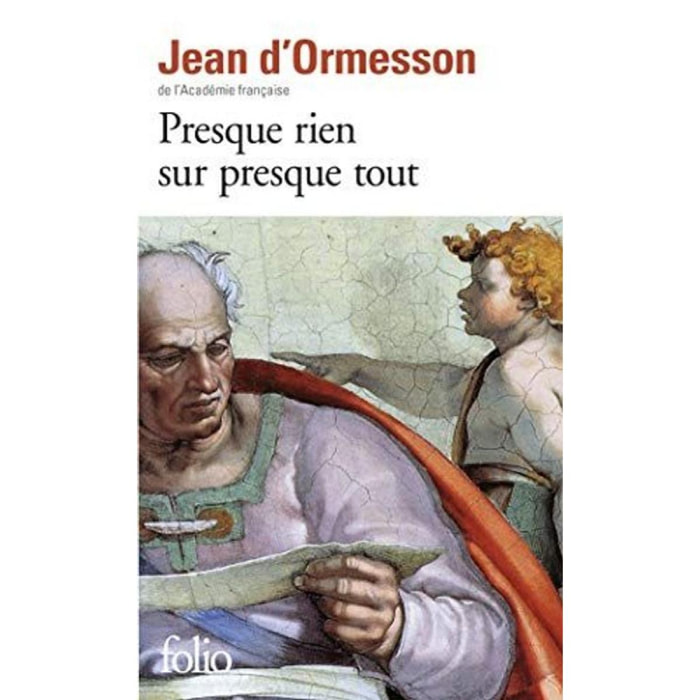 Jean d'Ormesson | Presque rien sur presque tout | Livre d'occasion