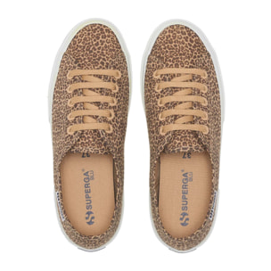 Le Superga Donna Marrone 3750 Micro Leopard Print Leggera