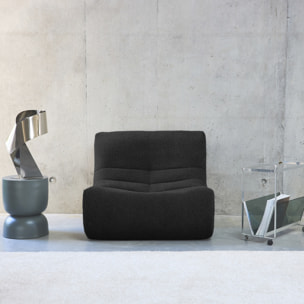 Chauffeuse bouclette texturée 1 place SOKOL