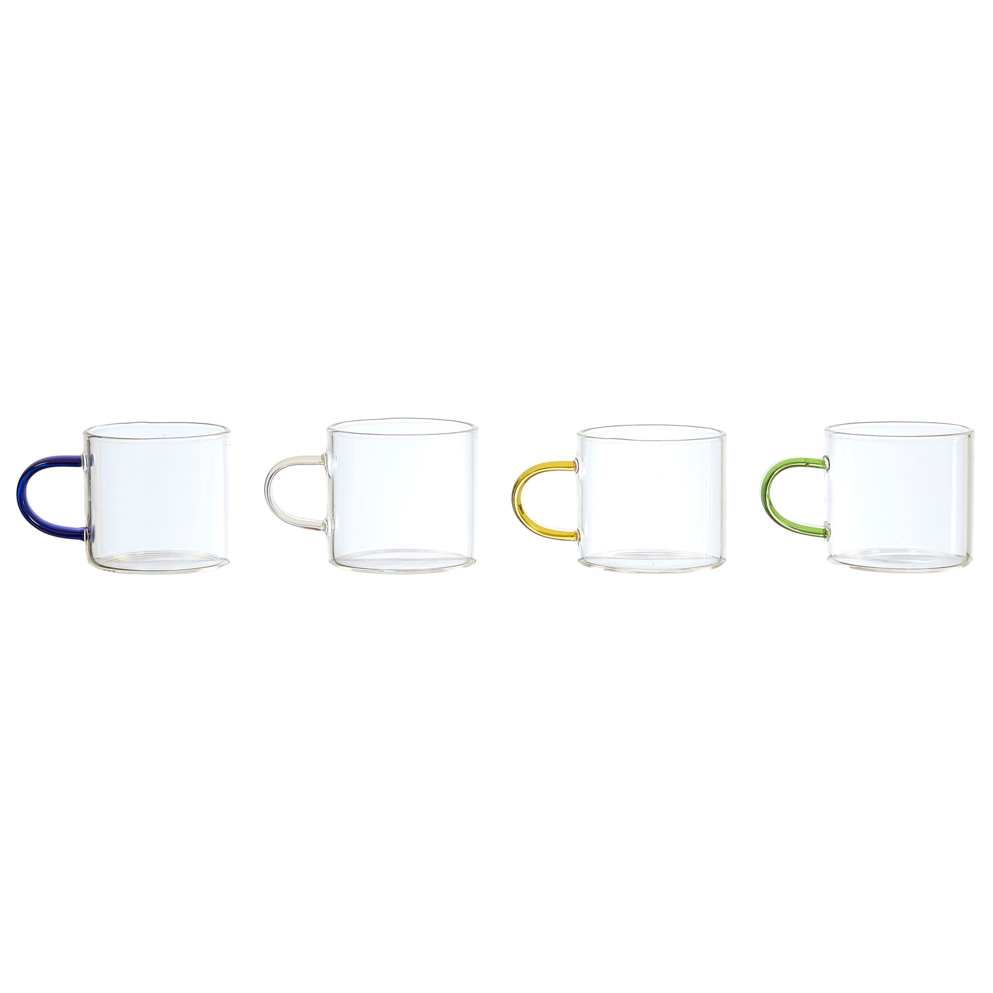 Tasse Expresso Verre X4 Avec Support