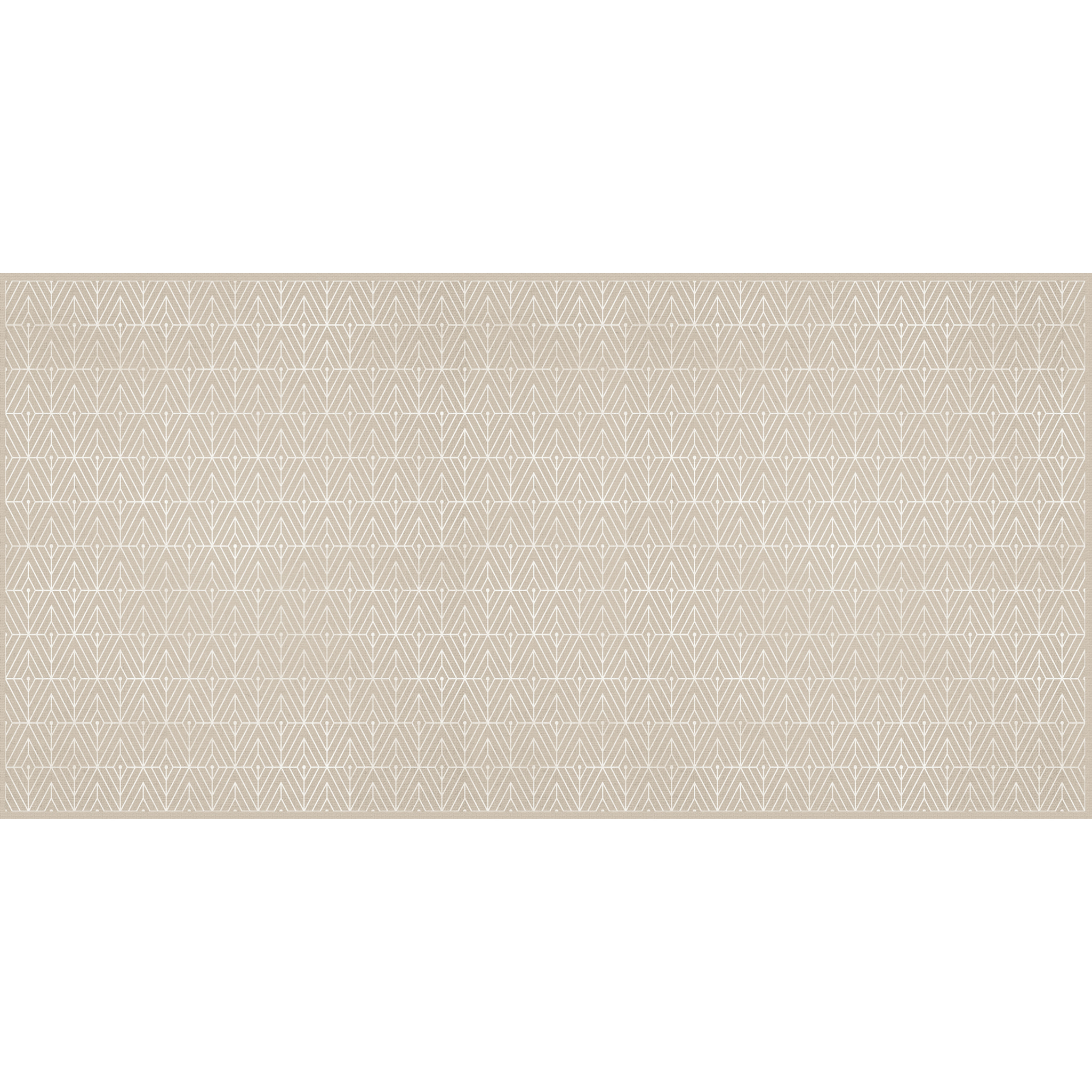 Alfombras vinílicas de Ceramiko - Geometría beige