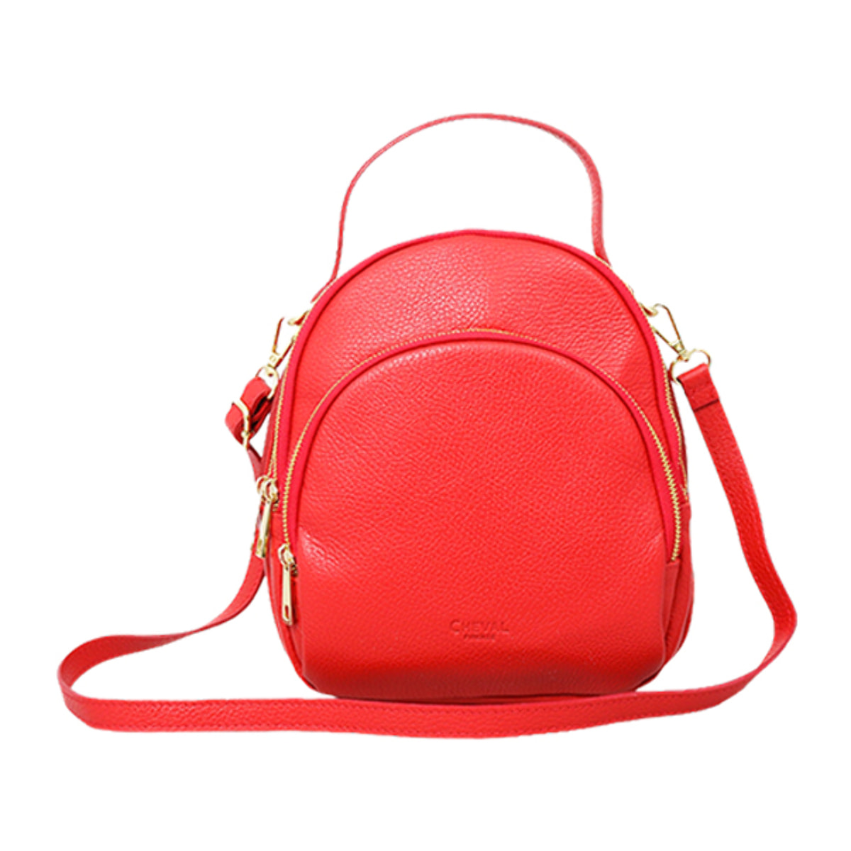 Mochila Cheval Firenze Zodiac Rojo