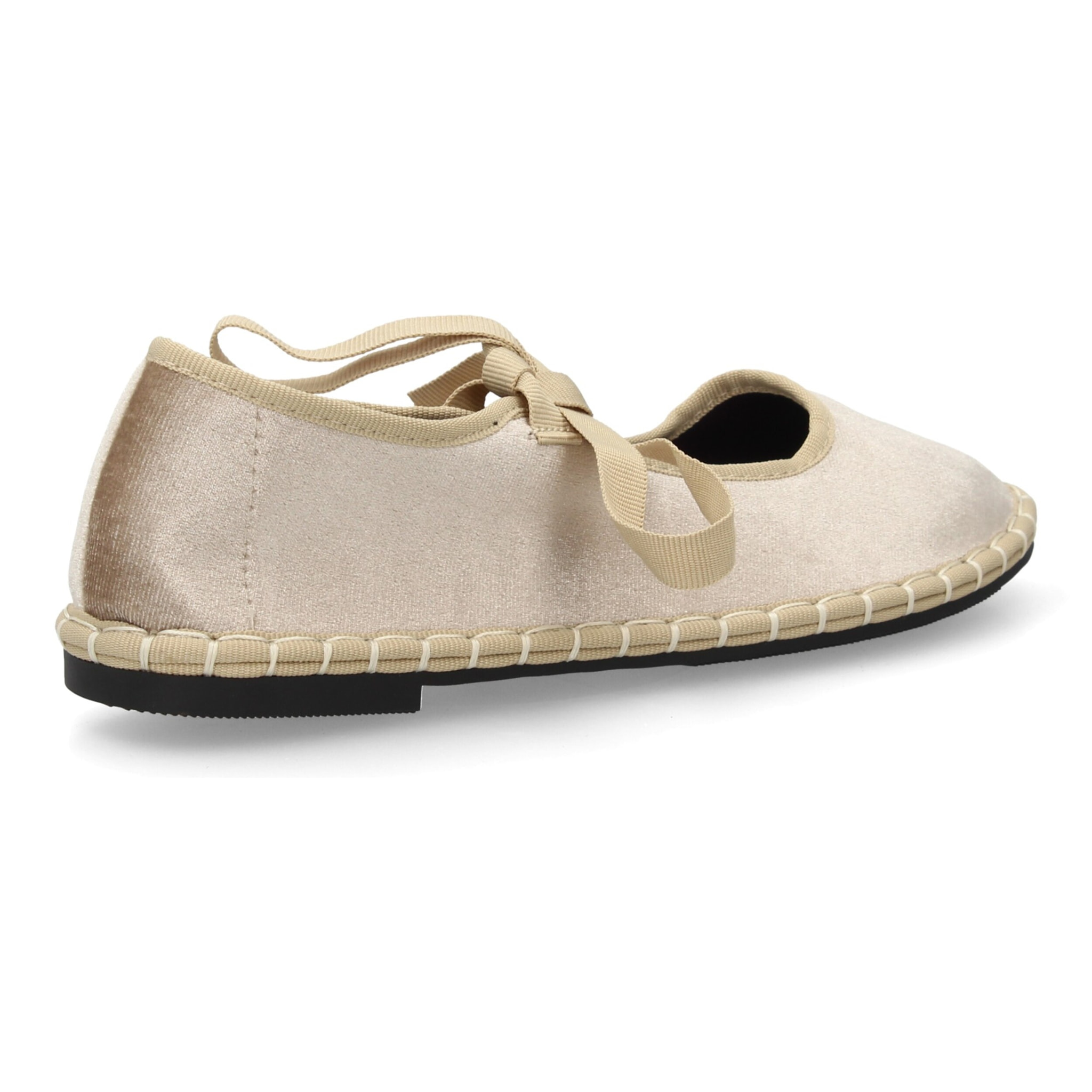 Merceditas de terciopelo con lazo