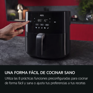 AEG Freidora de aire de 3,3 litros y 8 programas AAF3B