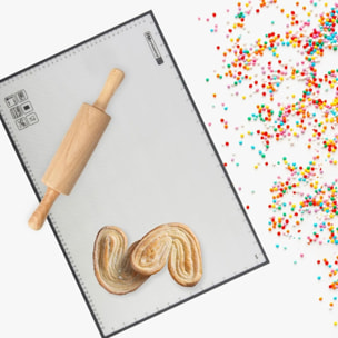 Papier de cuisson en silicone réemployable 39 x 59 cm FM Professional