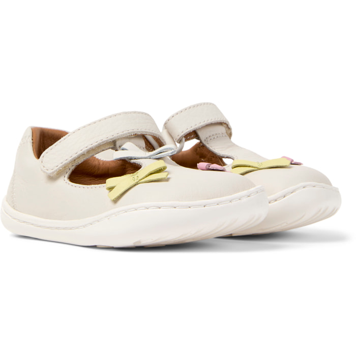 Bailarinas - CAMPER Peu Cami Twins - Blanco - Cuero liso