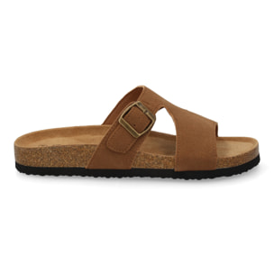 Sandalia hombre cómoda con hebilla