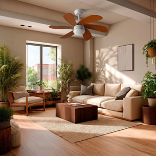 Ventilador de techo EVVO V315 Wood