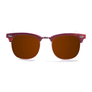 Gafas de sol PALO ALTO EPOKE - Marrón / Marrón y patilla de bambú