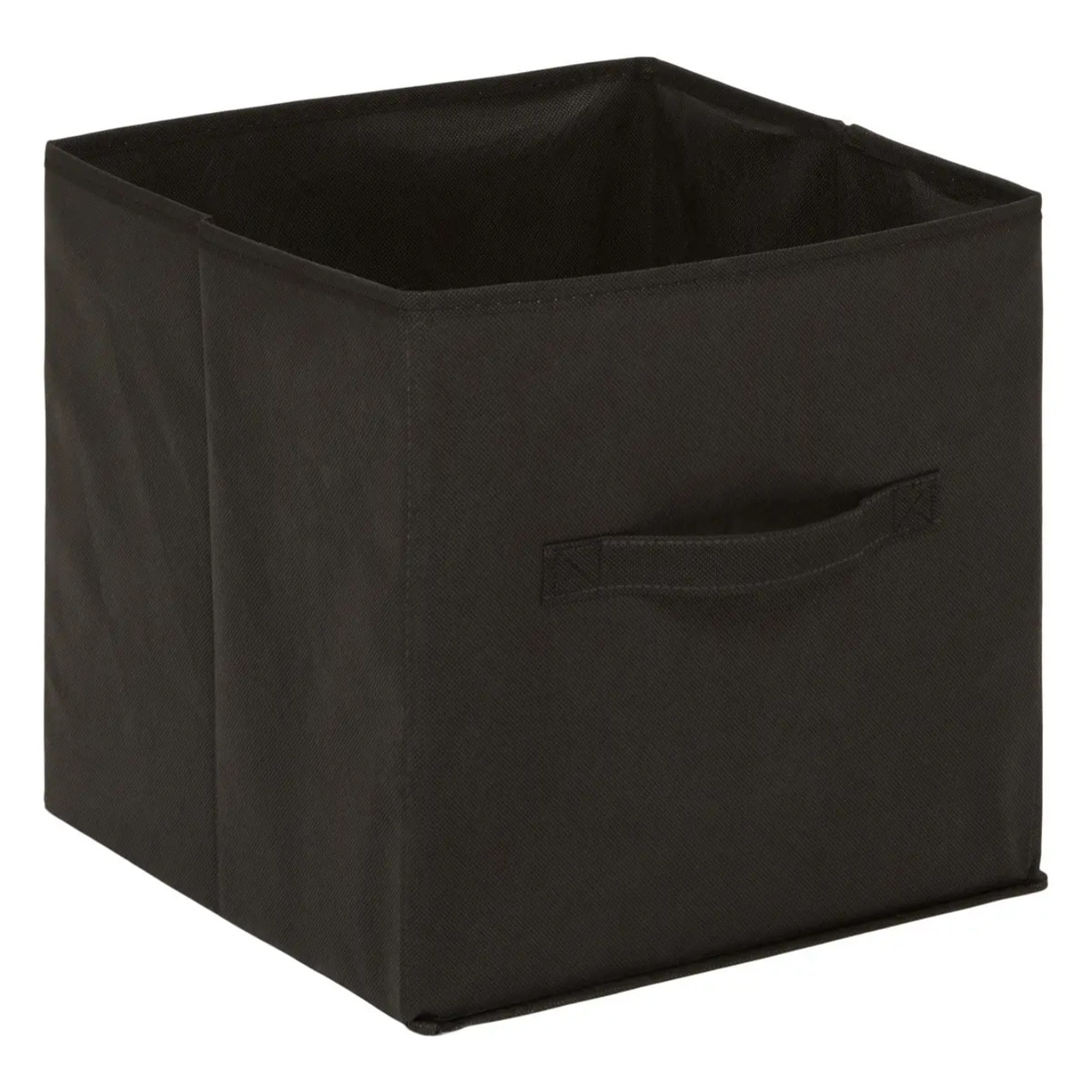 Etagère 6 cases avec 6 boîtes de rangement "Mix N' Modul" noir