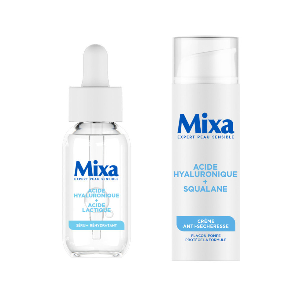Mixa Lab Duo Sérum 30ml et Crème Anti-Sécheresse