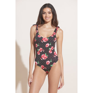 Costume mare donna intero double face idris Noidinotte