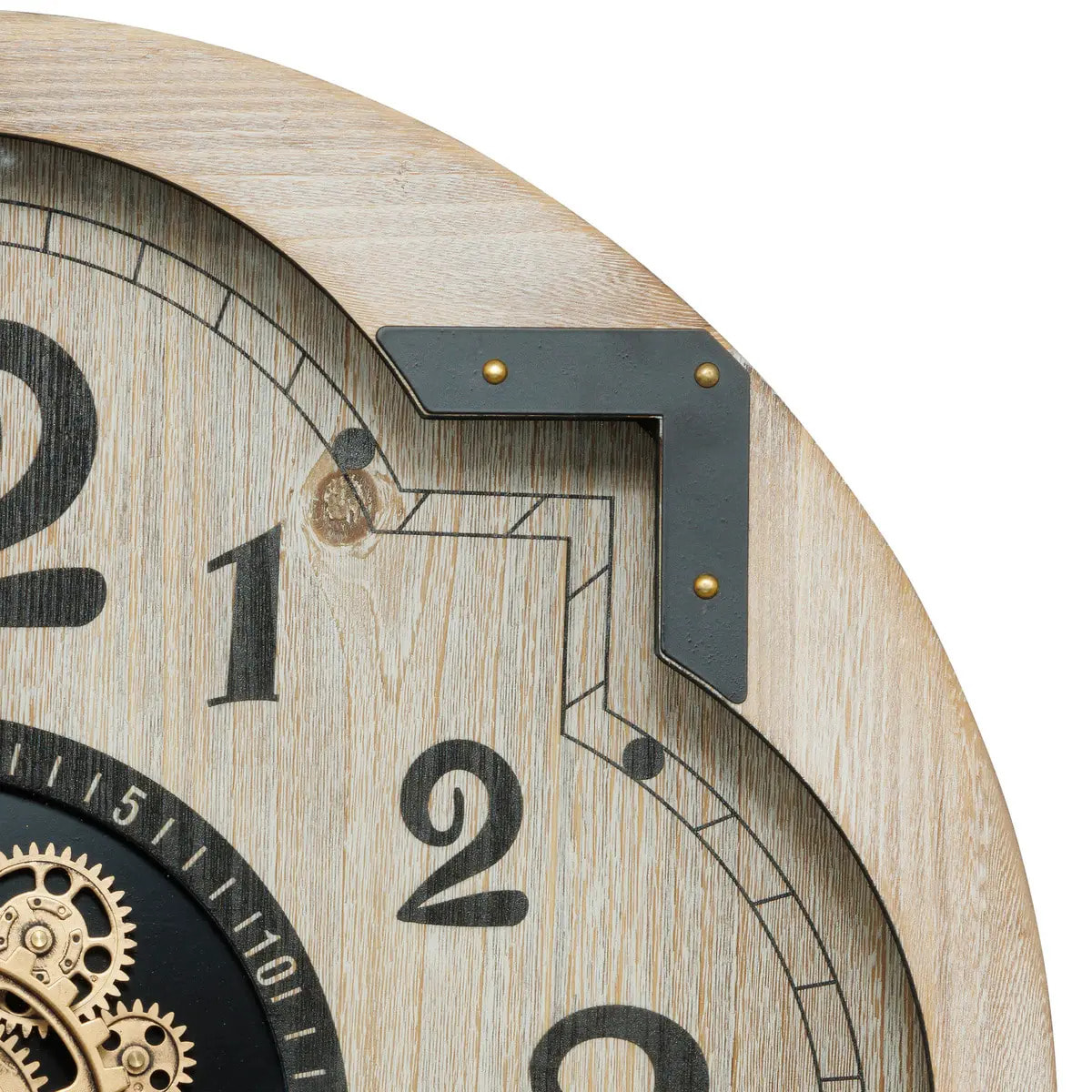 Horloge Mckenzie beige D63cm