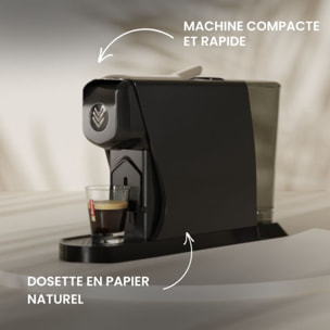 Cafetière à dosette MALONGO EOH NOIR MAT