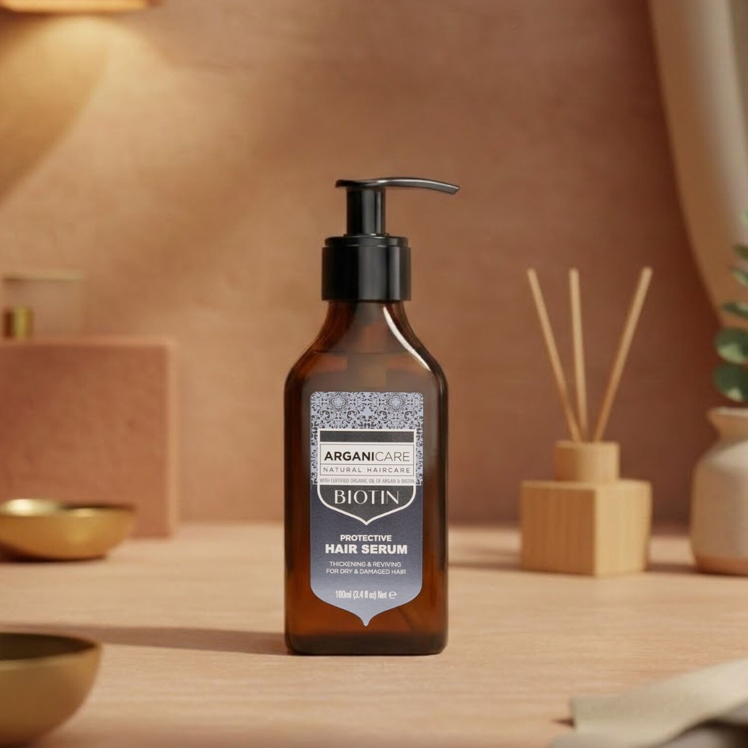Biotine - Sérum Protecteur - Cheveux Secs et Abîmés 100 ml