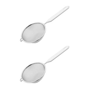 Ensemble de 2 Petites Passoires tamis 10 cm de diamètre Fackelmann Divers