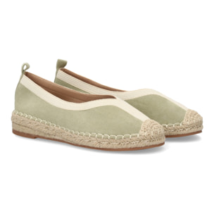 Alpargata plana cómoda diaria para mujer