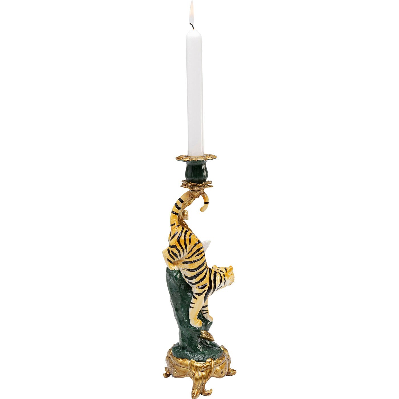 Bougeoir tigre 33cm Kare Design