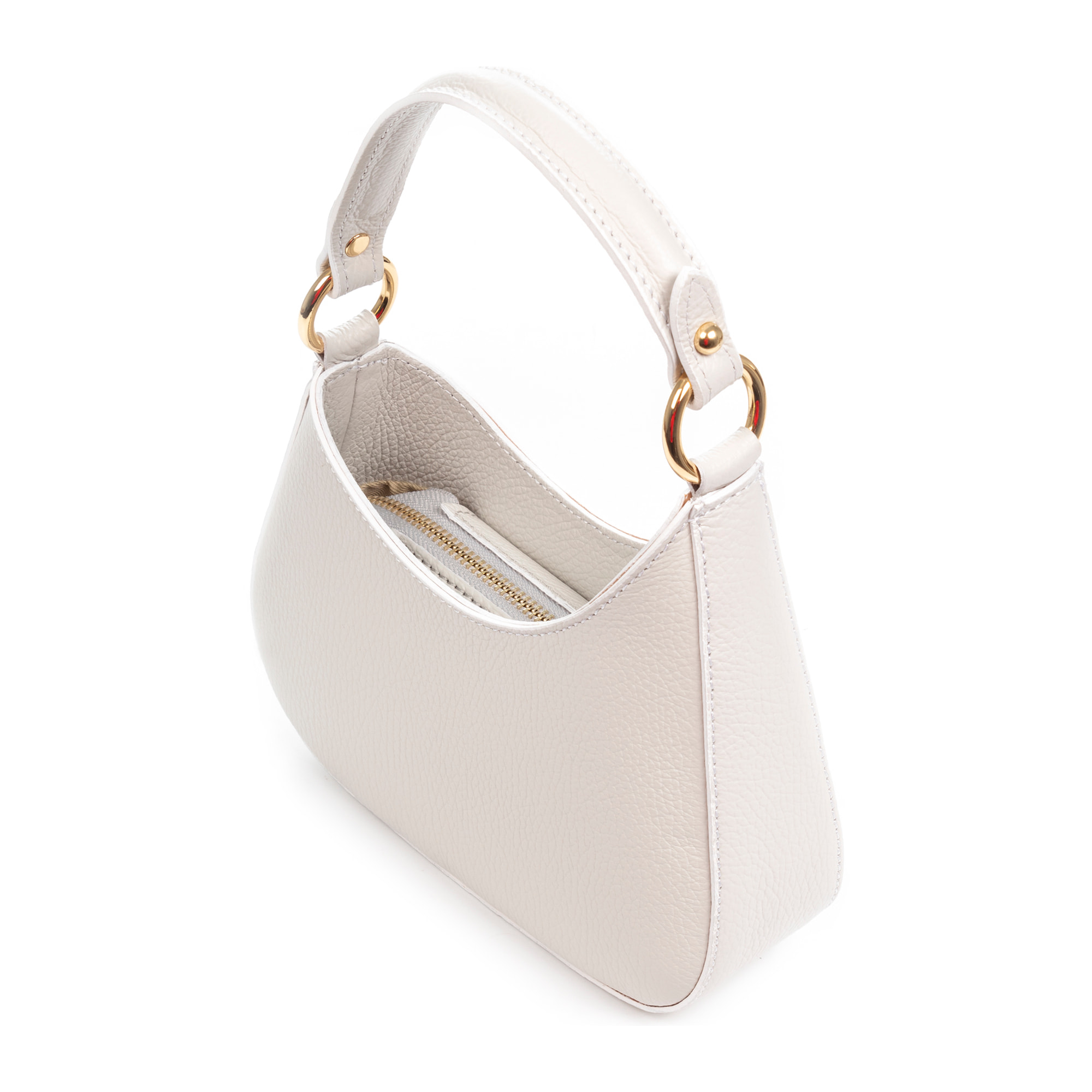 Borsa a tracolla Arpaia donna. Vera pelle Ruga.