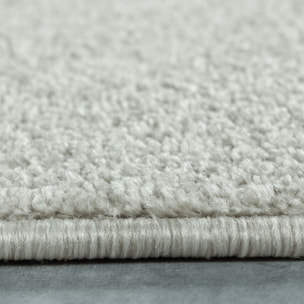 CALIFORNIE - Tapis uni à poils courts Creme