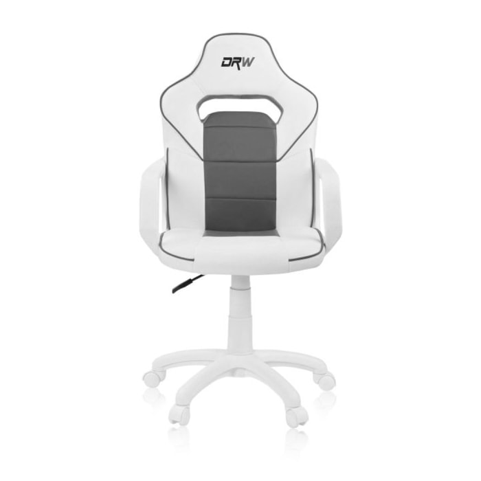 Silla gaming DRW Blanco - Gris DRW