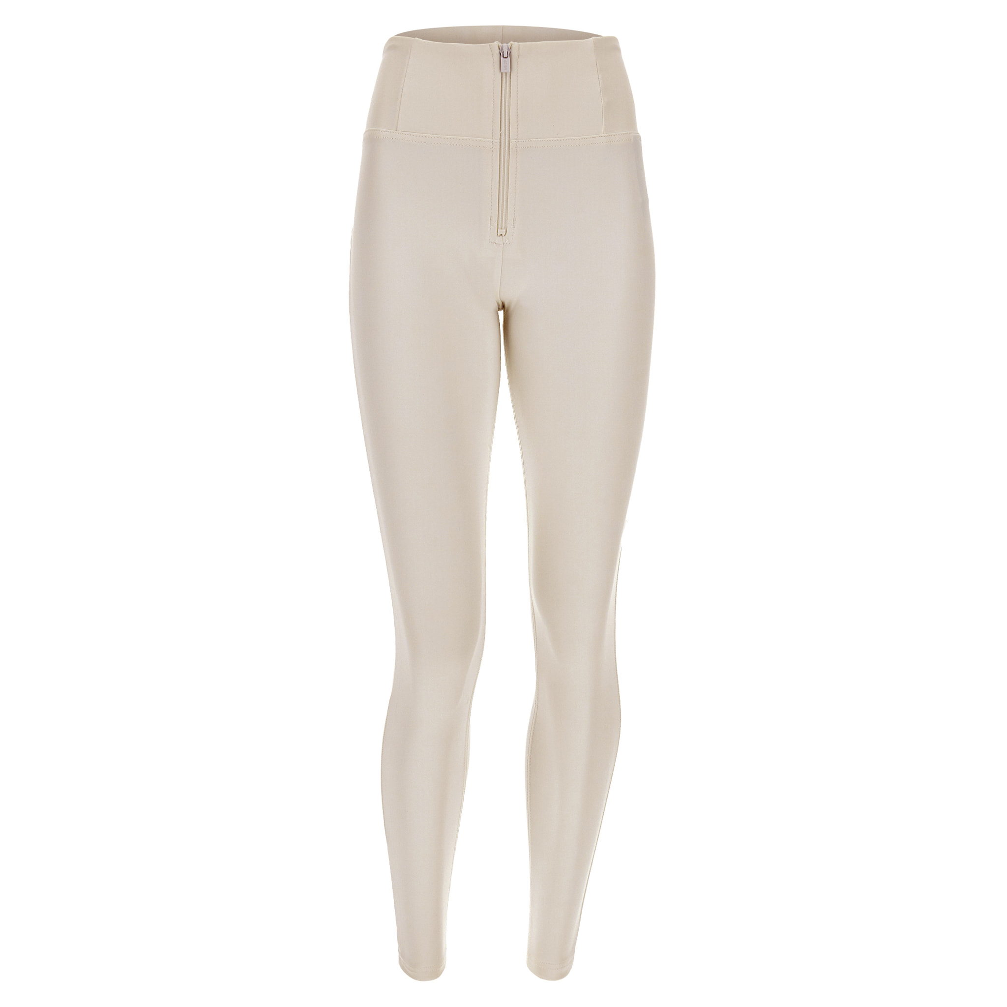 Pantaloni push up WR.UP® vita alta superskinny similpelle