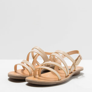 Sandalias S3128 RESTORED SKIN CREAM / DAPHNI color Cream