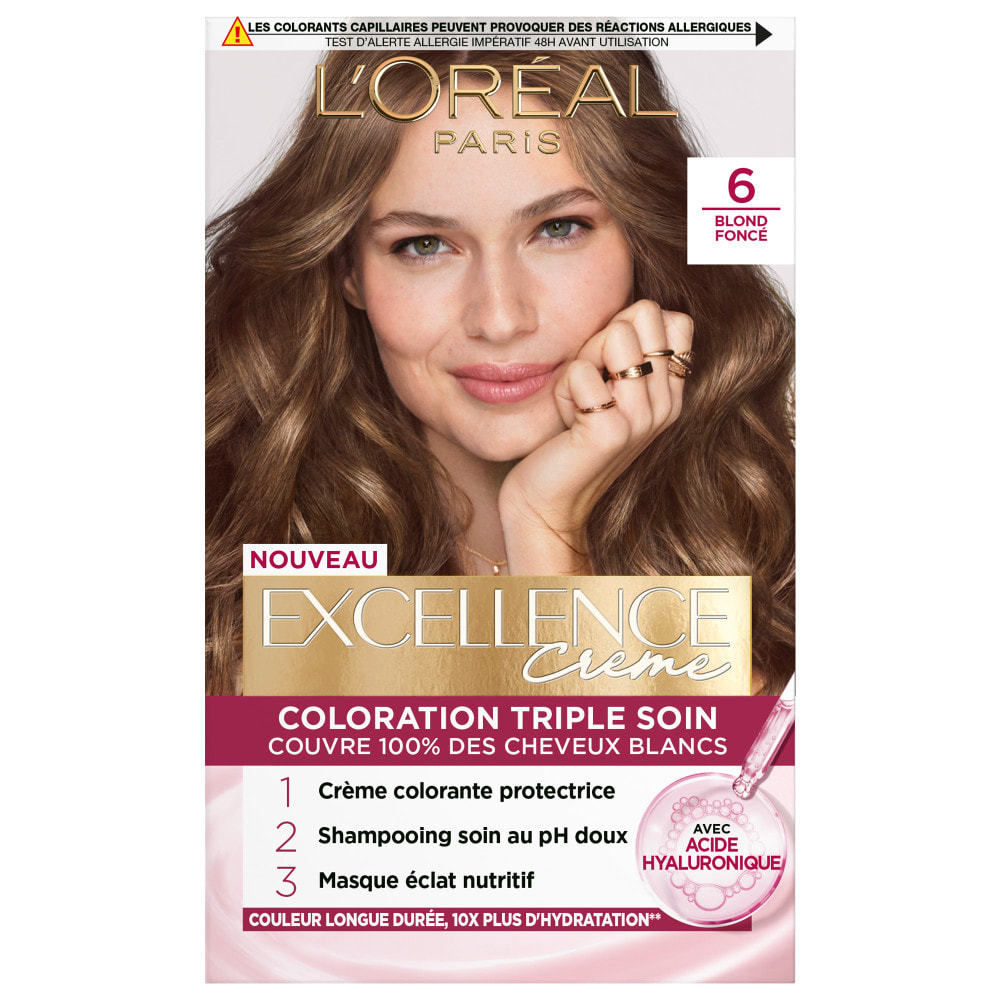 L'Oréal Paris Excellence Crème 6 Coloration Blond foncé