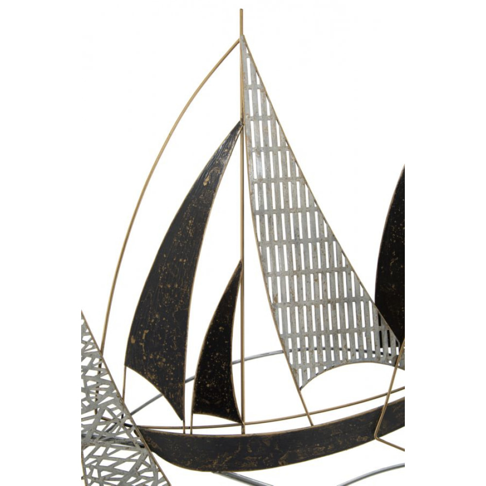 PANNELLO IN FERRO VELIERO CM 91X2,5X55,9