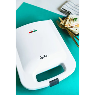 Sandwichera JATA SW551 para 4 sándwiches XXL. Placas antiadherentes. Fácil limpieza