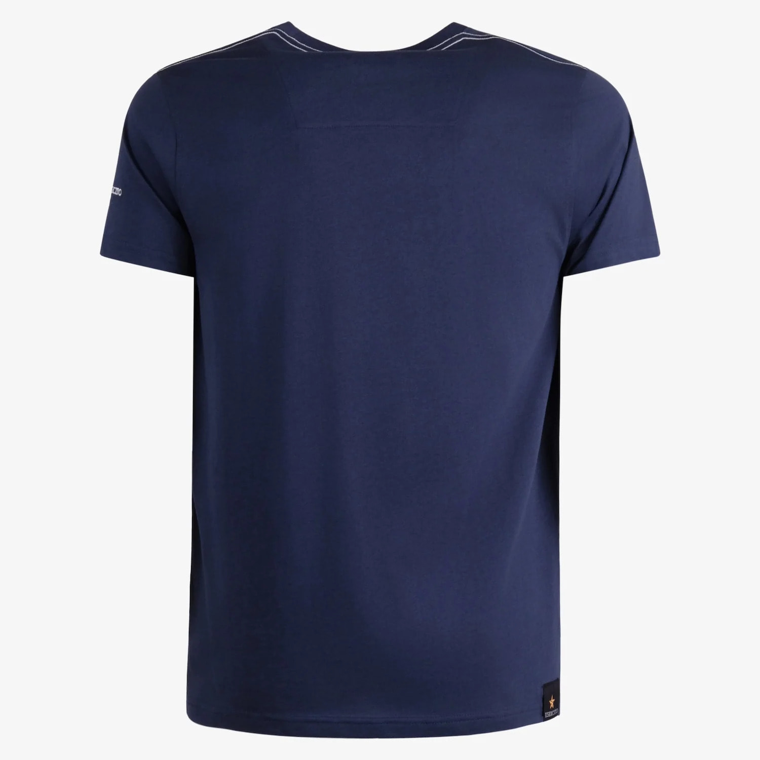 T-shirt Esercito blu in cotone uomo