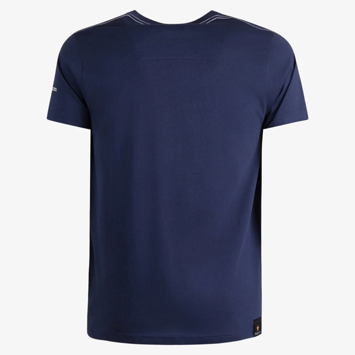 T-shirt Esercito blu in cotone uomo
