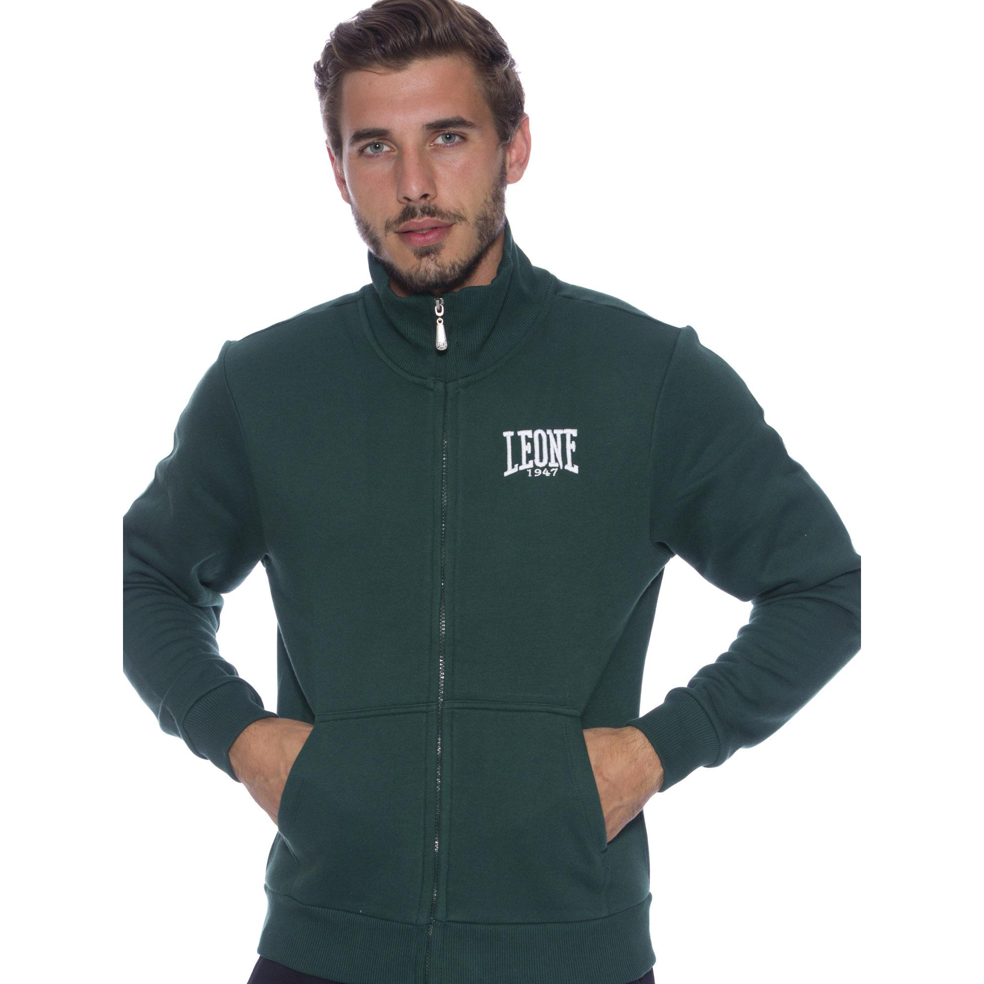 Sudadera hombre Leone 1947 Apparel Logo Bordado