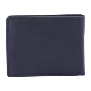 Portafoglio  da uomo In Vera pelle Made in Italy 9,5x12x2,5 cm