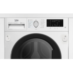 Lave linge séchant hublot encastrable BEKO B5DBT68547W