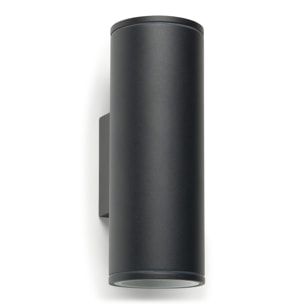 Forlight Aplique Ip54 Orion Double Emission Led 11,3W 3000K Negro 1135Lm