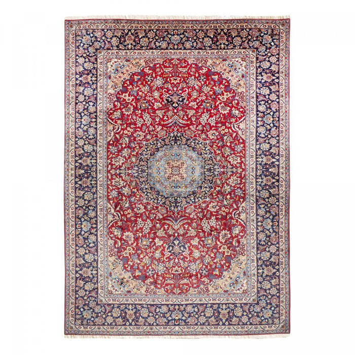 Tapis d'orient au motif oriental, noué main, BABIR