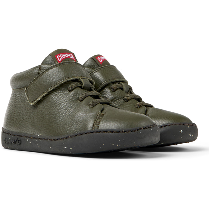 Stivaletti - CAMPER Peu Touring - Verde - Pelle liscia