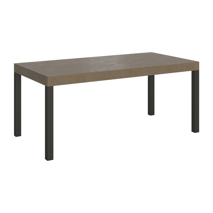 Mesa extensible 90x180/284 cm Everyday gris paloma patas antracita