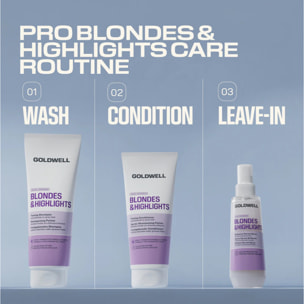 GOLDWELL DS Blondes & Highlights Toning Shampoo 250ml