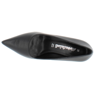 Marina Galanti Scarpe Donna Ecopelle Stiletto Pumps Spool Heeled 90 MG W24A073 Black