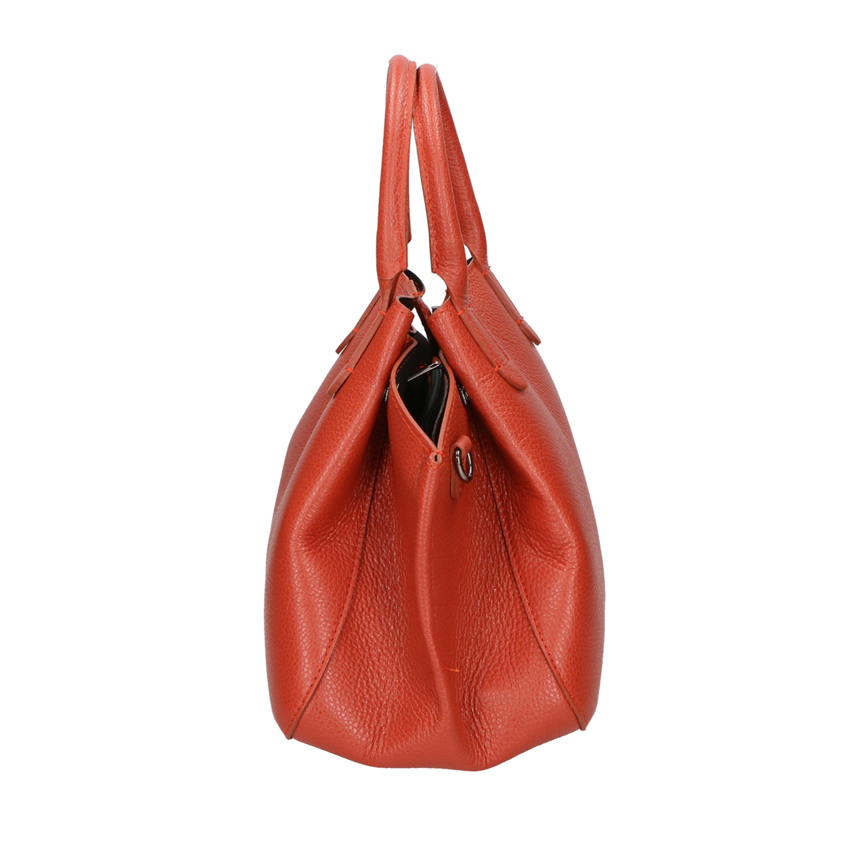 Borsa a mano da Donna Vincenza in Vera Pelle Made in Italy 20x30x15 cm