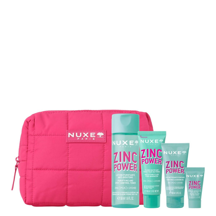 Zinc Power - Trousse Routine anti-boutons - Lotion purifiante 50ml + 3 Produits