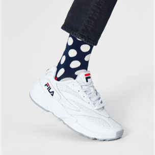 Calcetines big dot Happysocks blancos